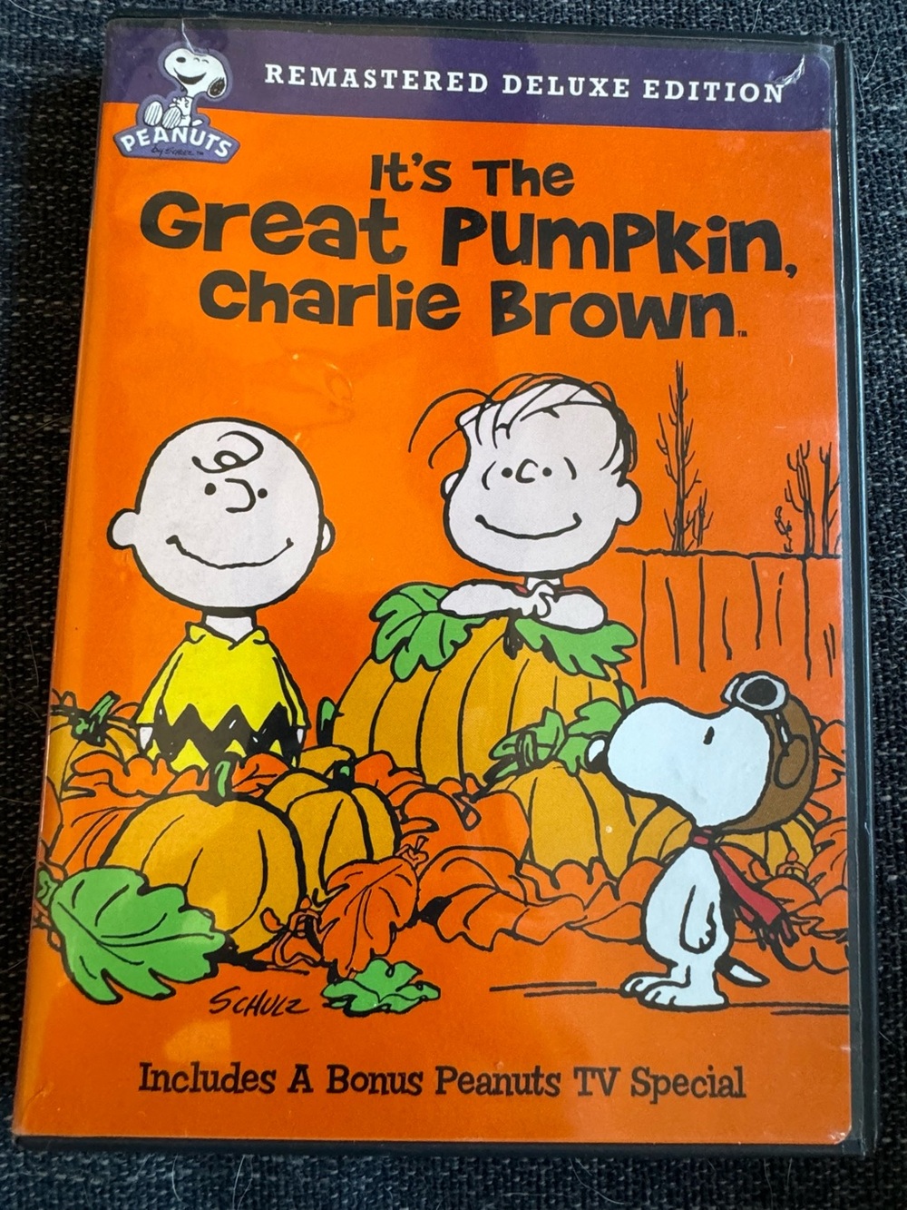 Peanuts "It's The Great Pumpkin, Charlie Brown" Remastered Deluxe Edition DVD